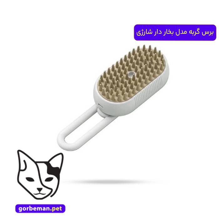 برس گربه مدل بخار دار شارژی